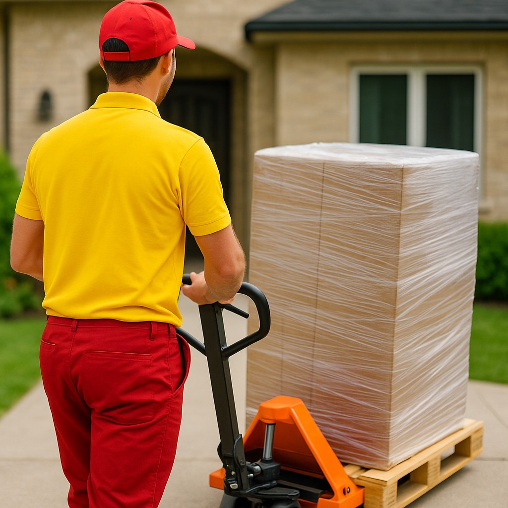 Zásilka doručena až před váš dům